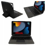 Etui do tabletów - Etui do Apple iPad 7 2019 / 8 2020 / 9 2021 10,2" pancerne bluetooth BT czarne Futerał Pokrowiec Obudowa Case - miniaturka - grafika 1