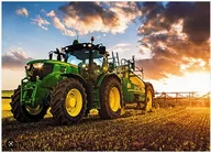 Zabawki kreatywne - Norimpex, Diamentowa mozaika Traktor w polu, zachód słońca 30x40cm - miniaturka - grafika 1