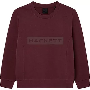 Hackett London Chłopięca bluza Essential Sp Crew, Czerwony (kasztanowy), 24 miesi?cy - Bluzy dla chłopców - miniaturka - grafika 1
