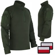 Bluzy męskie - Dominator Bluza Combat Shirt Olive XXL - miniaturka - grafika 1