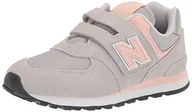 Buty dla dziewczynek - New Balance Sneakersy dziewczęce, beżowy, 35 EU - miniaturka - grafika 1