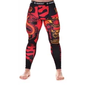 Kimona, stroje i obuwie - Poundout Legginsy Sportowe Męskie Samurai - miniaturka - grafika 1