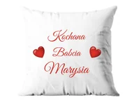 Poduszki dekoracyjne - Poszewka personalizowana na dzień babci - 1 szt. - miniaturka - grafika 1