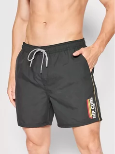 Kąpielówki męskie - Rip Curl Szorty kąpielowe Mama Volley CBOVM4 Szary Regular Fit - grafika 1