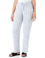 Spodnie damskie - Sidona Damskie spodnie materiałowe 10230406, turkusowe, wielokolorowe, M, turkusowy wielokolorowy, M - miniaturka - grafika 1