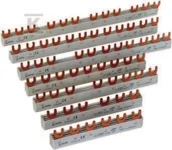Inne akcesoria elektryczne - Eaton Szyna do łączenia aparatury modułowej EVG-3P+3N/18MODUL - miniaturka - grafika 1