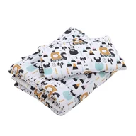 Pościel dla dzieci - Pościel bawełniana z wypełnieniem 80x100 Wikingowie - miniaturka - grafika 1