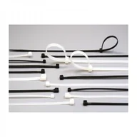 Inne mocowania - Opaska zaciskowa 4,8 x 250 czarna 100 szt. ELEKTRO - miniaturka - grafika 1