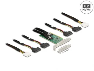 DeLOCK 90077 adapter Wewnętrzny U.2 - Adaptery i przejściówki - miniaturka - grafika 1