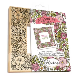 Stempel Ramka z Kwiecia - Scrapbooking - miniaturka - grafika 1