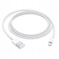 Kable USB - Kabel Maxtech USB - Apple Lightning 1 m biały - miniaturka - grafika 1