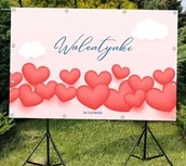 Pomoce naukowe - Walentynki 2- Baner do szkoły i przedszkola - miniaturka - grafika 1