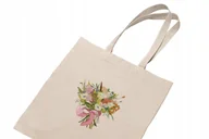 Torebki damskie - Torba Kwiaty Na Ramię Modny Wzór - miniaturka - grafika 1