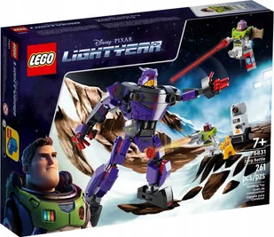 LEGO Disney and Pixar Starcie z Zurgiem z filmu "Buzz Astral"; poznaj historię Buzza Astrala 261 elementów 76831 - Klocki - miniaturka - grafika 2