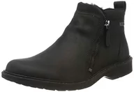 Botki damskie - ECCO Mężczyźni Turn chukka botki , Czarny Black 01001, 41 EU - miniaturka - grafika 1