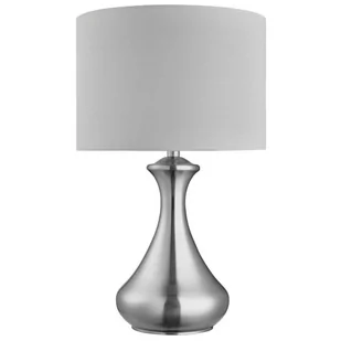 Searchlight Lampa stołowa Touch 2750, srebrna satynowana - Lampy stojące - miniaturka - grafika 1