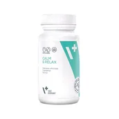 Suplementy i witaminy dla psów - VetExpert Cats & Dogs Clam & Relax 30 Capsules - preperat dla psów i kotów wspomagający zwalczanie objawów stresu i niepokoju 30 kapsułek - miniaturka - grafika 1
