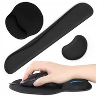 Podkładki pod mysz - Zestaw 3 Podkładek Pod Mysz Nadgarstek Żelowa Ergonomiczna Gamingowa - miniaturka - grafika 1