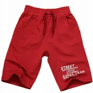 Spodenki damskie - Krótkie SPODENKI Szorty NADRUK Bawełna 116 - miniaturka - grafika 1