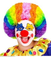 Stroje karnawałowe - Unbekannt générique pe946  peruka Clown kolorowy dzieci płomienia Brand inhibitory  rozmiar uniwersalny PE946 - miniaturka - grafika 1