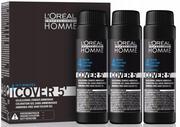 Farby do włosów i szampony koloryzujące - Loreal Homme Cover 5 4 Medium Braun - miniaturka - grafika 1