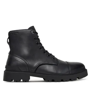 Trzewiki Pepe Jeans Ryan Brit M PMS500002 Czarny - Botki męskie - miniaturka - grafika 1