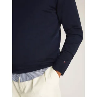 Tommy Hilfiger Wełniany sweter | Regular Fit - Swetry męskie - miniaturka - grafika 1