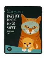 Maseczki do twarzy - Holika Baby Pet Magic Mask Sheet Maseczka do Twarzy - Cat - miniaturka - grafika 1