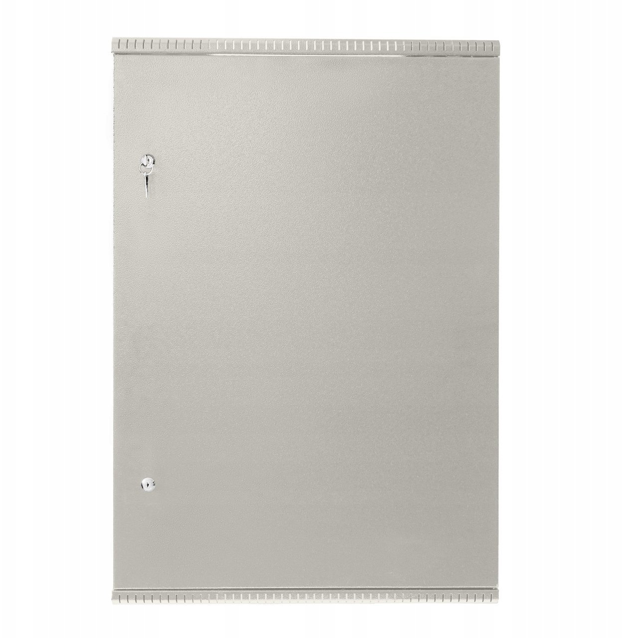 Szafa wisząca RACK 19 cali 15U/600mm drzwi pełne otwierane boki RAL 7035 BOCK-019-150-600-DP-S
