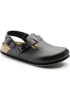 Birkenstock Skórzane półsandały "Tokio" w kolorze czarnym - Sandały damskie - miniaturka - grafika 1