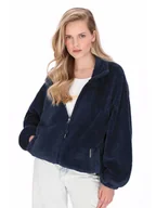 Kurtki damskie - Schmuddelwedda Kurtka polarowa w kolorze granatowym - miniaturka - grafika 1