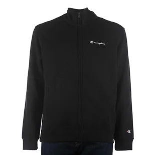 Bluza Champion Z Zamkiem Na Pełny Czarny Dorosłych - Bluzy sportowe damskie - miniaturka - grafika 1