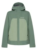 Kurtki i kamizelki sportowe męskie - Didriksons Kurtka funkcyjna "Grit" w kolorze zielonym - miniaturka - grafika 1