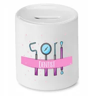 Skarbonki - Skarbonka Dla Basisty na Urodziny Imieniny Prezent z Nadrukiem ze Zdjęciem + Opakowanie na prezent (wzór 03) - miniaturka - grafika 1