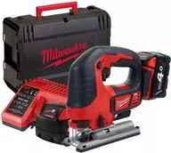 Wyrzynarki - Milwaukee M18 BJS-402C akumulatorowa wyrzynarka 18V 2x4,0Ah w walizce 4933451389 - miniaturka - grafika 1