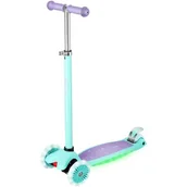 Hulajnogi - Hulajnoga dla dzieci NILS FUN HLB1310 Fioletowy - miniaturka - grafika 1