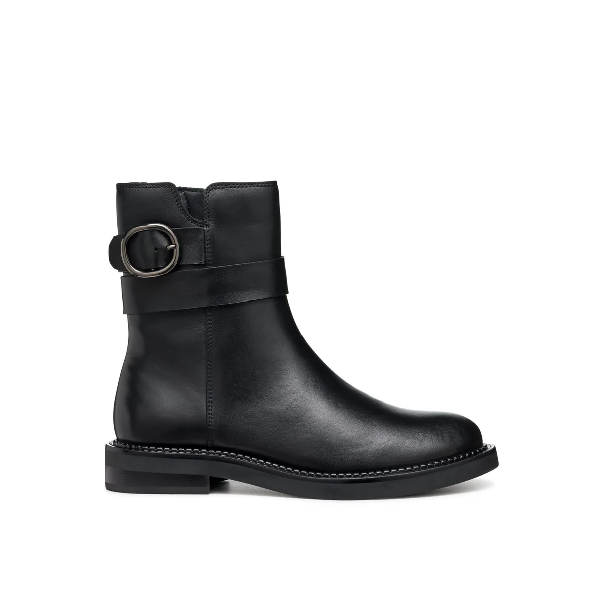 Geox Damskie buty D SERILDA D Ankle Boot, czarne, 35 EU, czarny, 35 EU