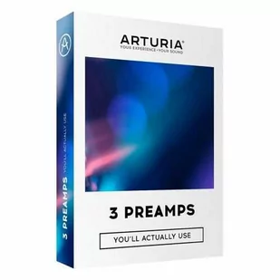 Arturia 3 Preamps oprogramowanie muzyczne - Inne akcesoria muzyczne - miniaturka - grafika 1