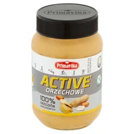 Zdrowa żywność - PRIMAVIKA Masło Orzechowe - Active 100% Arachidowe - 470G - miniaturka - grafika 1