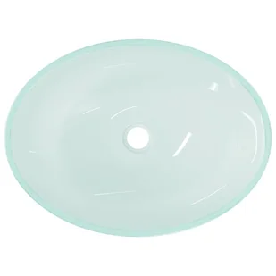 Umywalka z matowego szkła, 50x37x14 cm 345243 VIDAXL - Umywalki - miniaturka - grafika 6