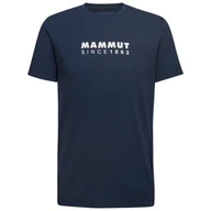 Koszulki sportowe męskie - Koszulka męska Mammut Core T-Shirt Men Logo Rozmiar: M / Kolor: ciemnoniebieski - miniaturka - grafika 1