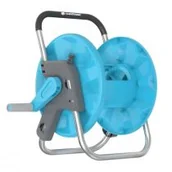 Węże ogrodowe i zraszacze - Cellfast Stojak na wąż ALUPLUS 1/2 60mb marki 55-160 - miniaturka - grafika 1