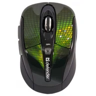 Myszki - Defender To-GO MS-585 Nano Black-Green (52587) - miniaturka - grafika 1