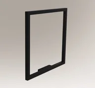 Lampy ścienne - Shilo Industrialna LAMPA ścienna ZAOSU 7900 metalowa OPRAWA prostokątny kinkiet rama frame czarna 7900 - miniaturka - grafika 1