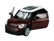 Samochody i pojazdy dla dzieci - WELLY MINI COOPER S PACEMAN CIEMNY CZERWONY 1:34 43685 - miniaturka - grafika 1