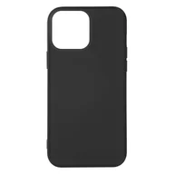 Etui i futerały do telefonów - Etui do iPhone'a 14 Pro Max Półsztywne, miękkie w dotyku, cienkie, czarne - miniaturka - grafika 1