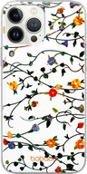Etui i futerały do telefonów - Etui do Apple IPHONE 12 Mini Kwiaty 008 Babaco Nadruk pełny Biały - miniaturka - grafika 1