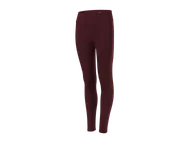 Spodnie sportowe damskie - CRIVIT Legginsy funkcyjne dziewczęce (Bordowy, 134/140) - miniaturka - grafika 1