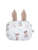 Kołdry i poduszki dla dzieci - Bonjour Cherie poduszka króliczek 25/30 Rayan Minky Bleached sand - miniaturka - grafika 1