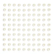 Zabawki kreatywne - Perły samoprzylepne ivory 5mm 100szt - Dalprint - miniaturka - grafika 1